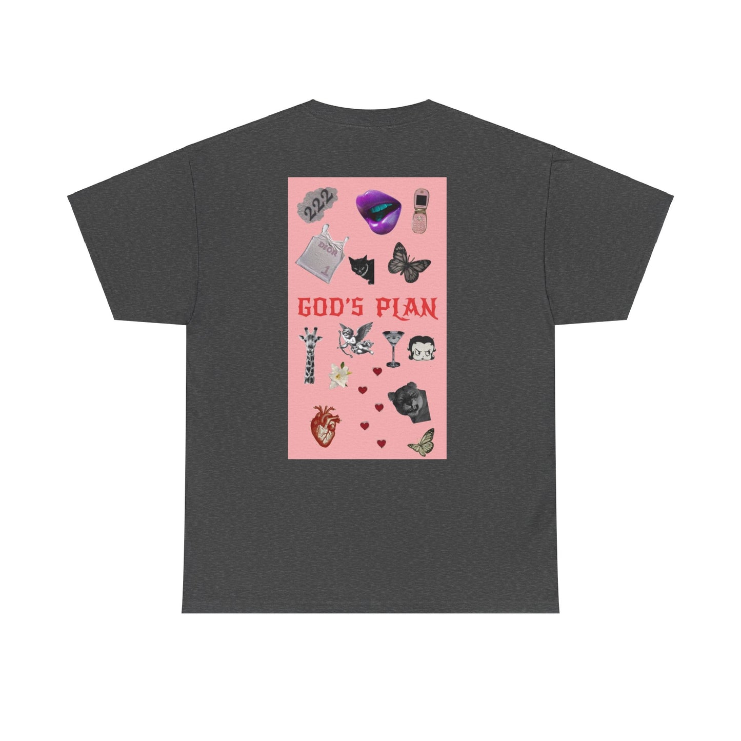 Camiseta de algodón grueso unisex