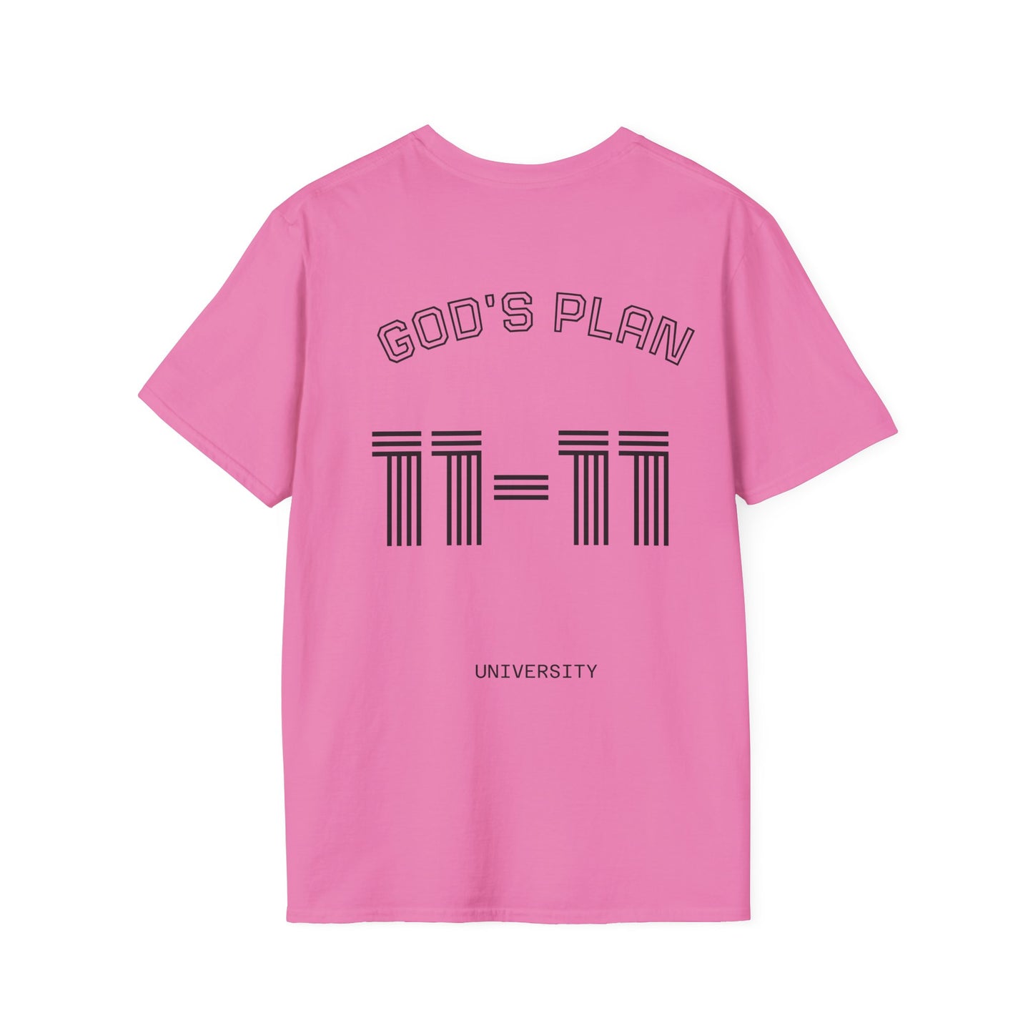 Unisex Softstyle T-Shirt - God's Plan Design