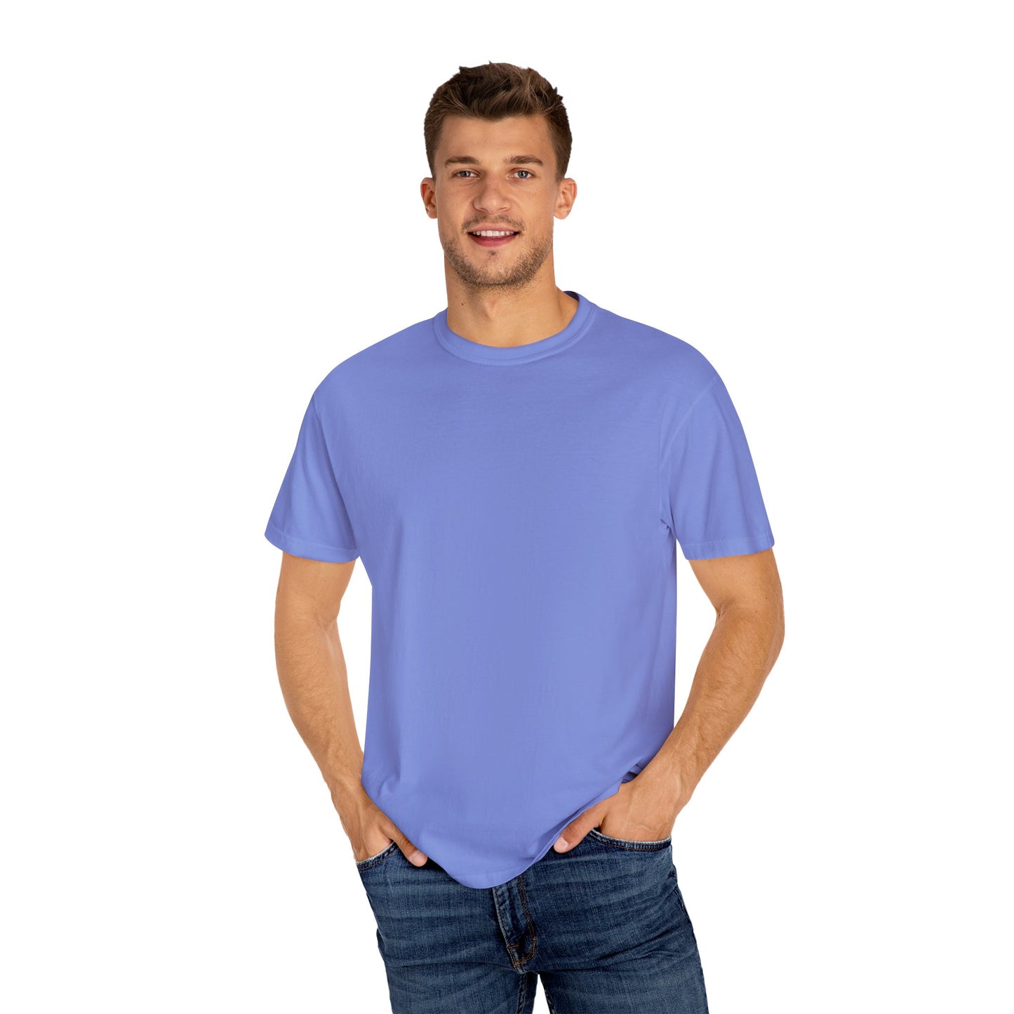 Camiseta unisex teñida con ropa con diseño “El plan de la sociedad de Dios”, camiseta inspiradora, ropa casual para el día a día