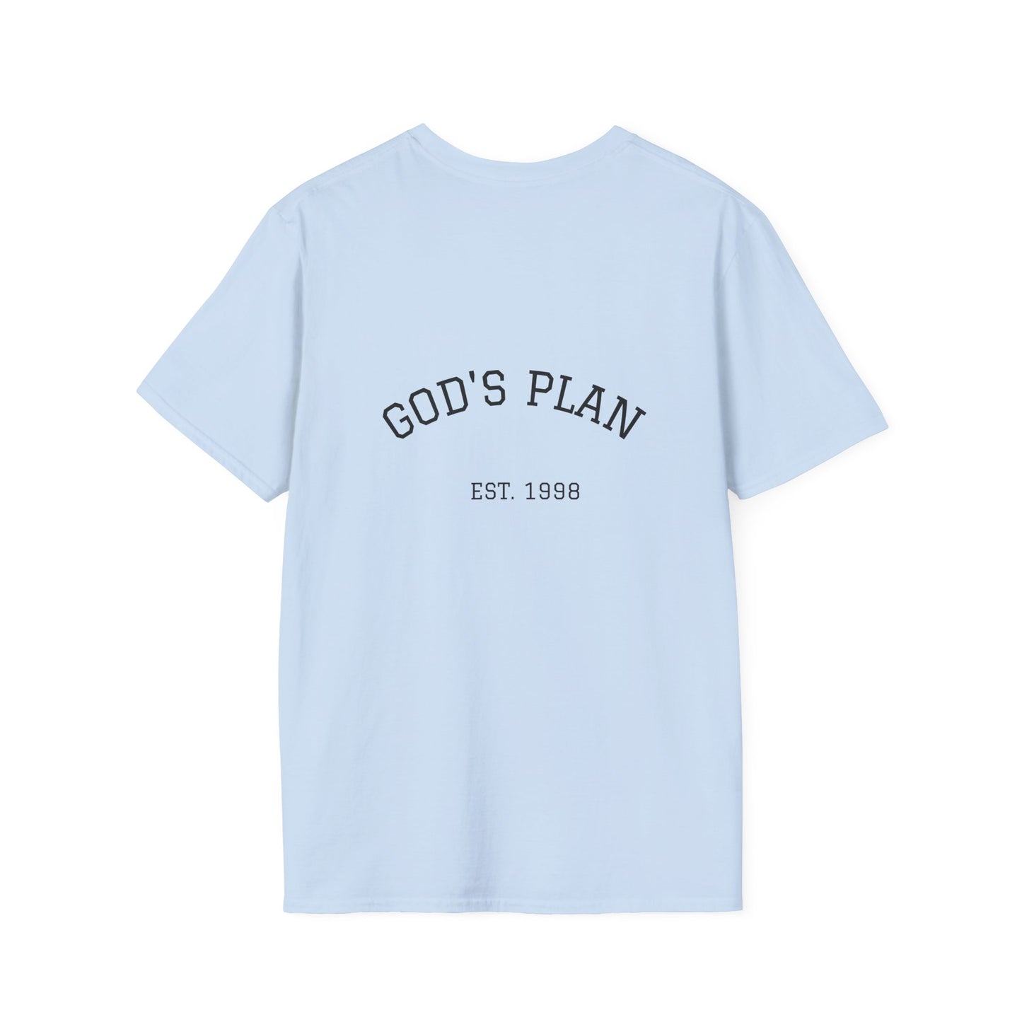 God's Plan Unisex Softstyle T-Shirt - Casual & Stylish