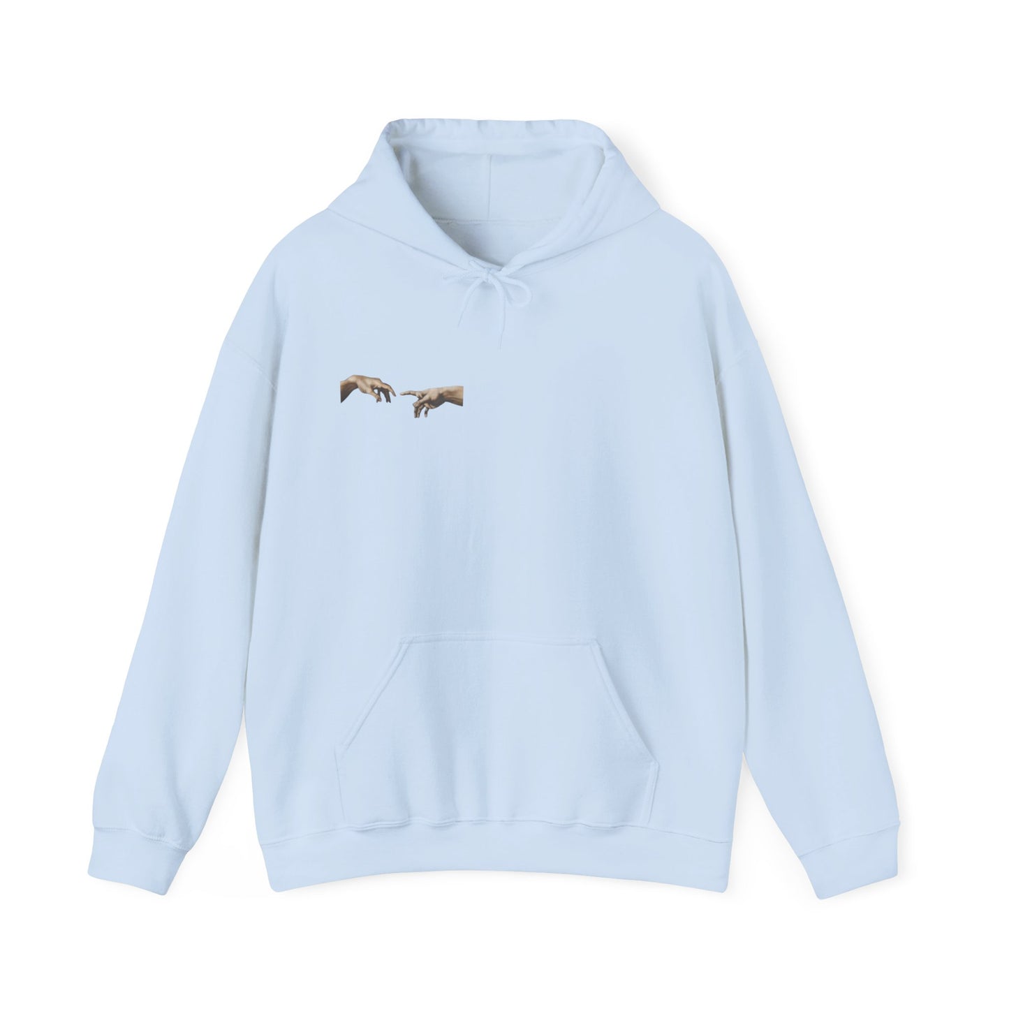Sudadera con capucha Artistic Touch - Diseño de la mano De Dios
