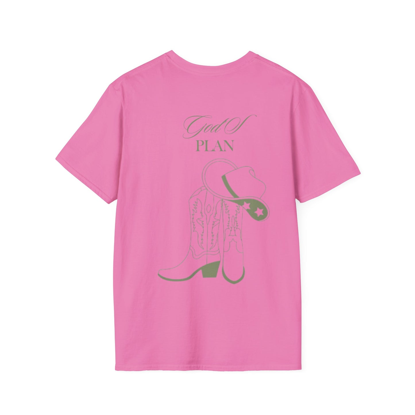 God's Plan Unisex Softstyle T-Shirt - Inspirational Graphic Tee for Motivational Wear