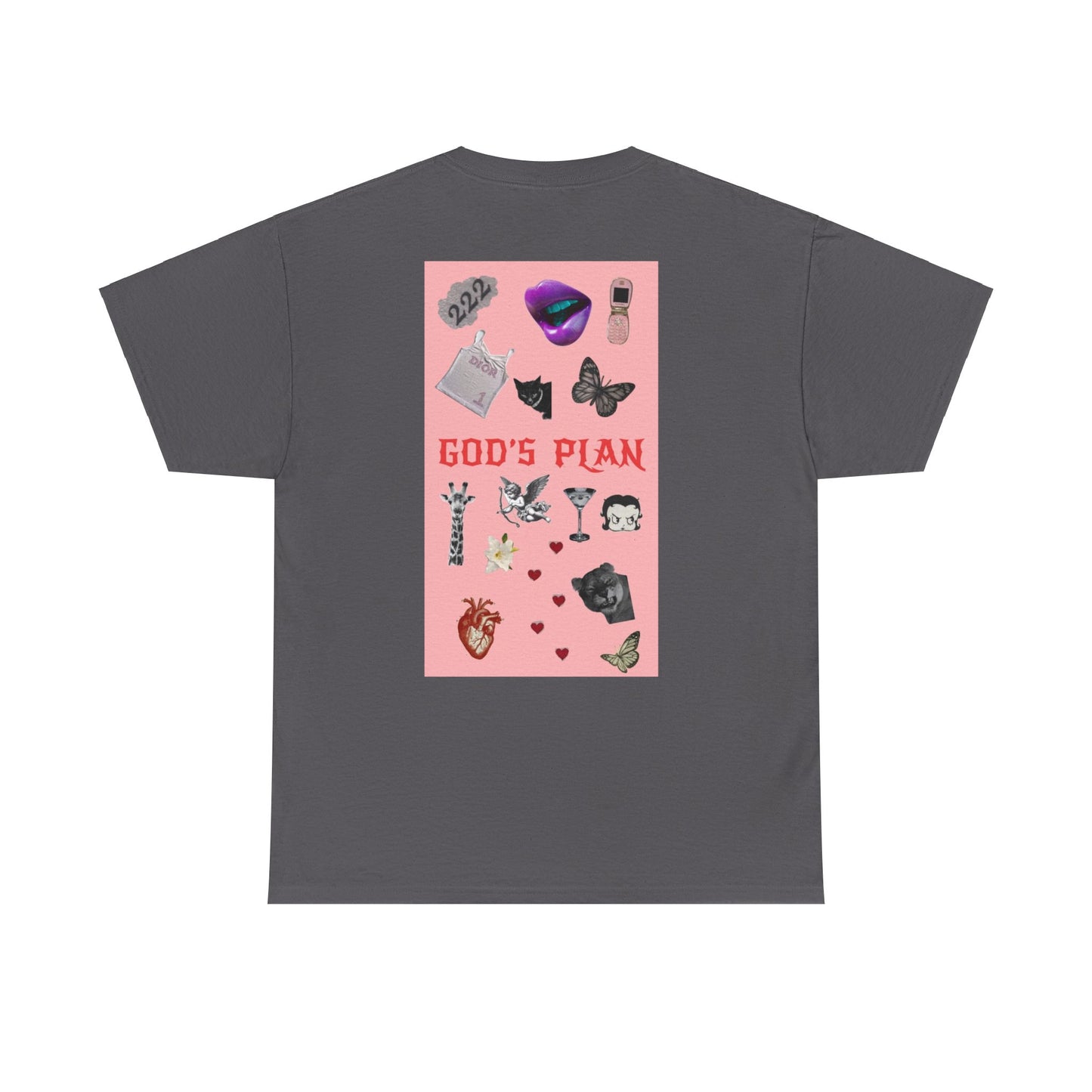 Camiseta de algodón grueso unisex