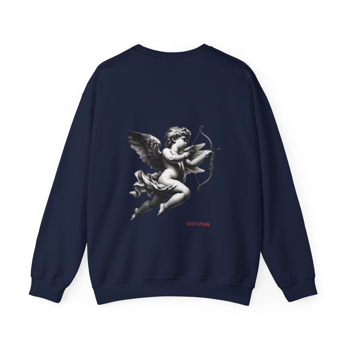 Sudadera Angel Flecha unisex de cuello redondo Heavy Blend™