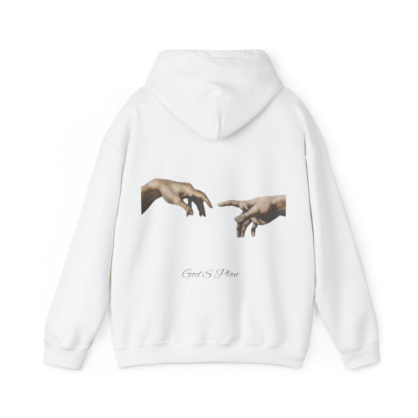 Sudadera con capucha Artistic Touch - Diseño de la mano De Dios
