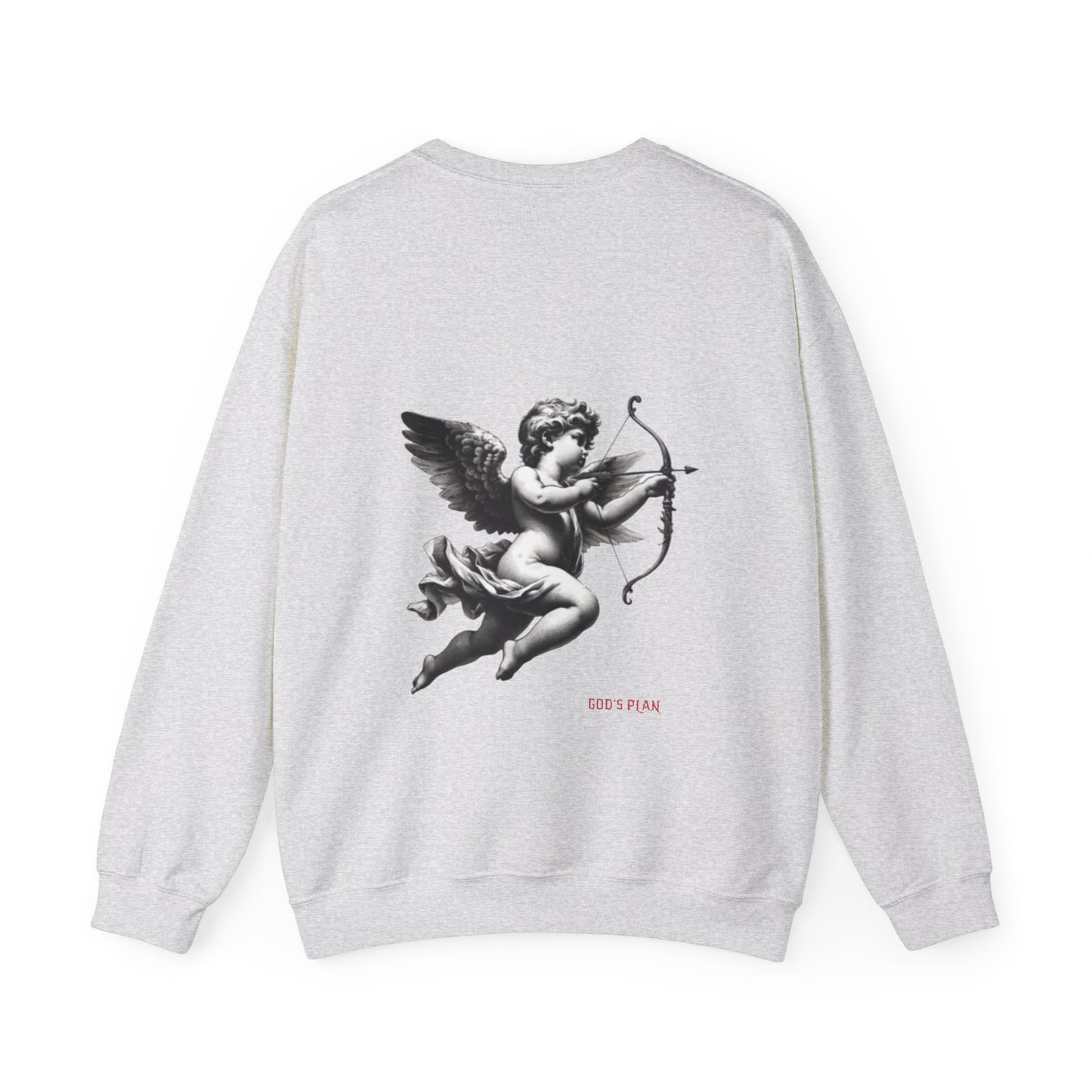 Sudadera Angel Flecha unisex de cuello redondo Heavy Blend™
