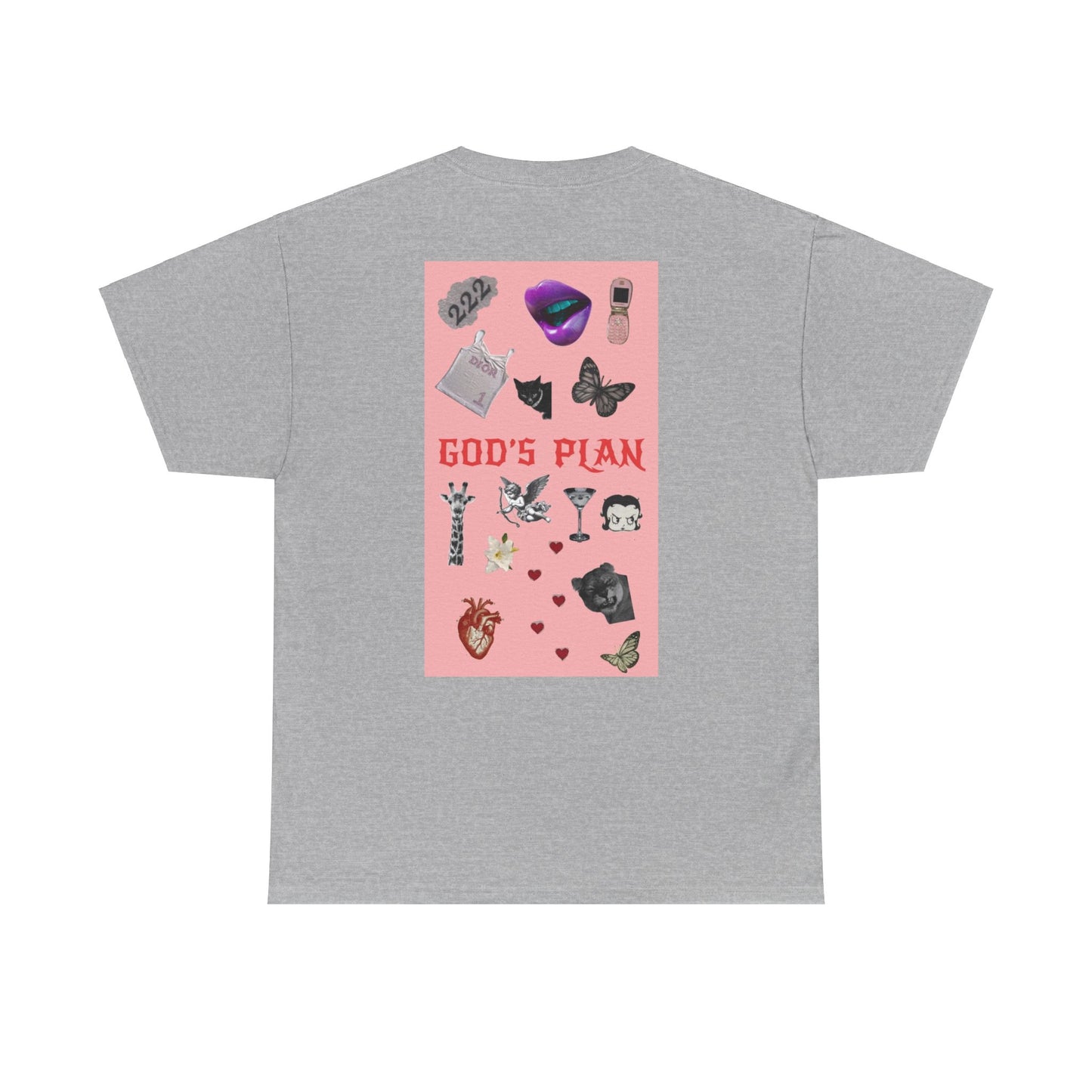Camiseta de algodón grueso unisex