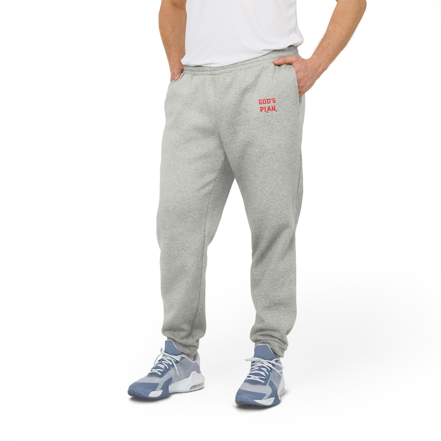 God’s Plan Unisex Fleece Joggers - Comfortable Athleisure Wear
