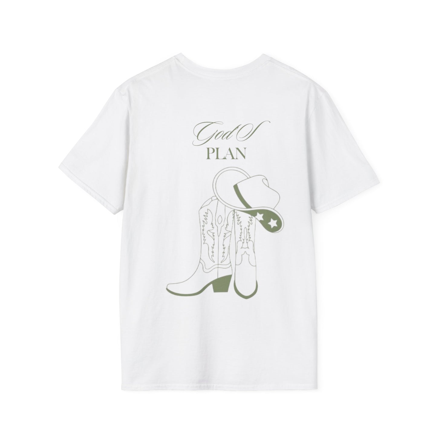 God's Plan Unisex Softstyle T-Shirt - Inspirational Graphic Tee for Motivational Wear