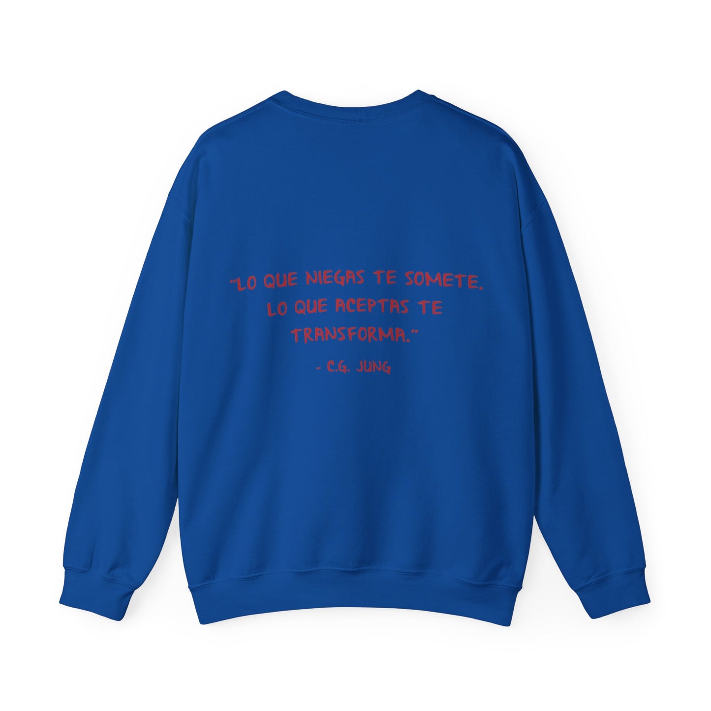 Sudadera frase unisex de cuello redondo Heavy Blend™