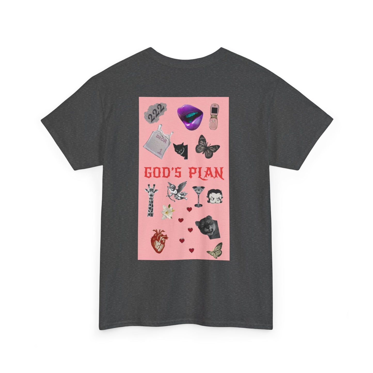 Camiseta de algodón grueso unisex