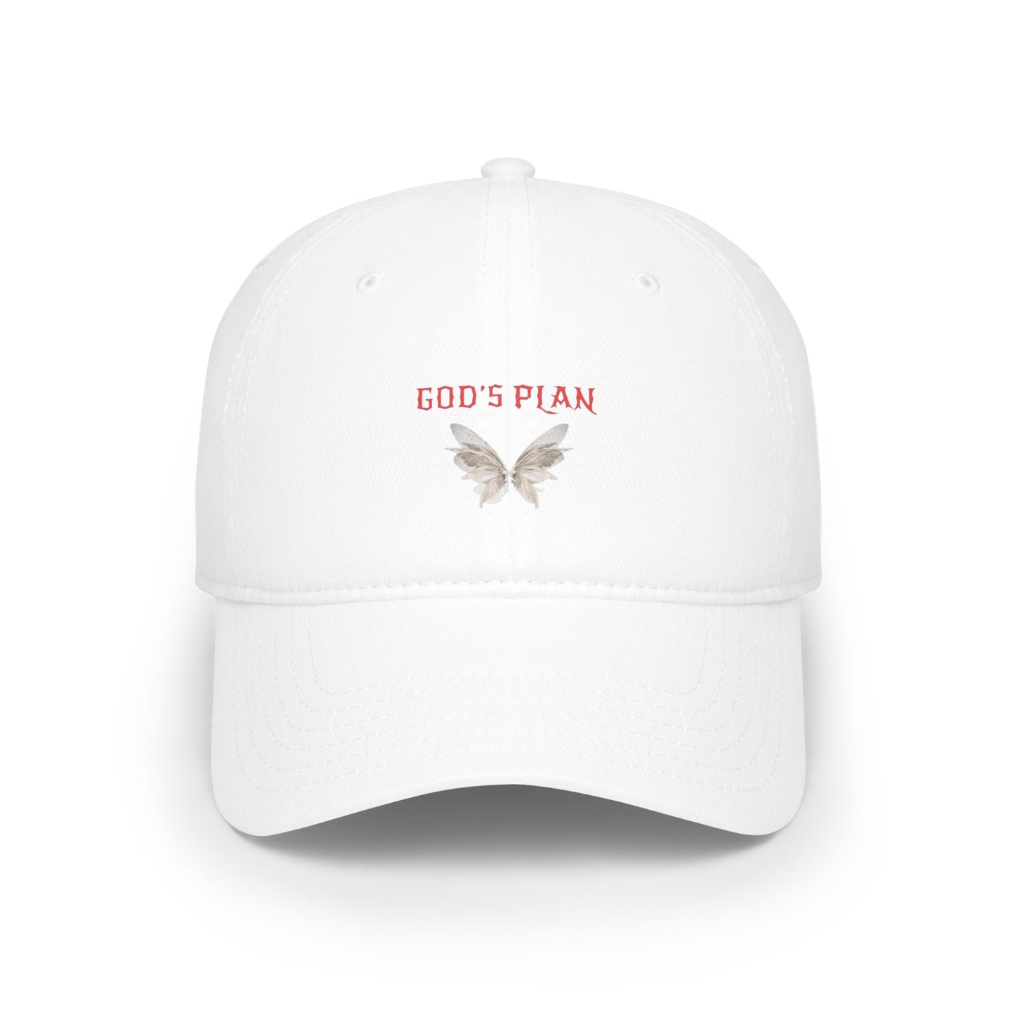 Gorra de béisbol de bajo perfil