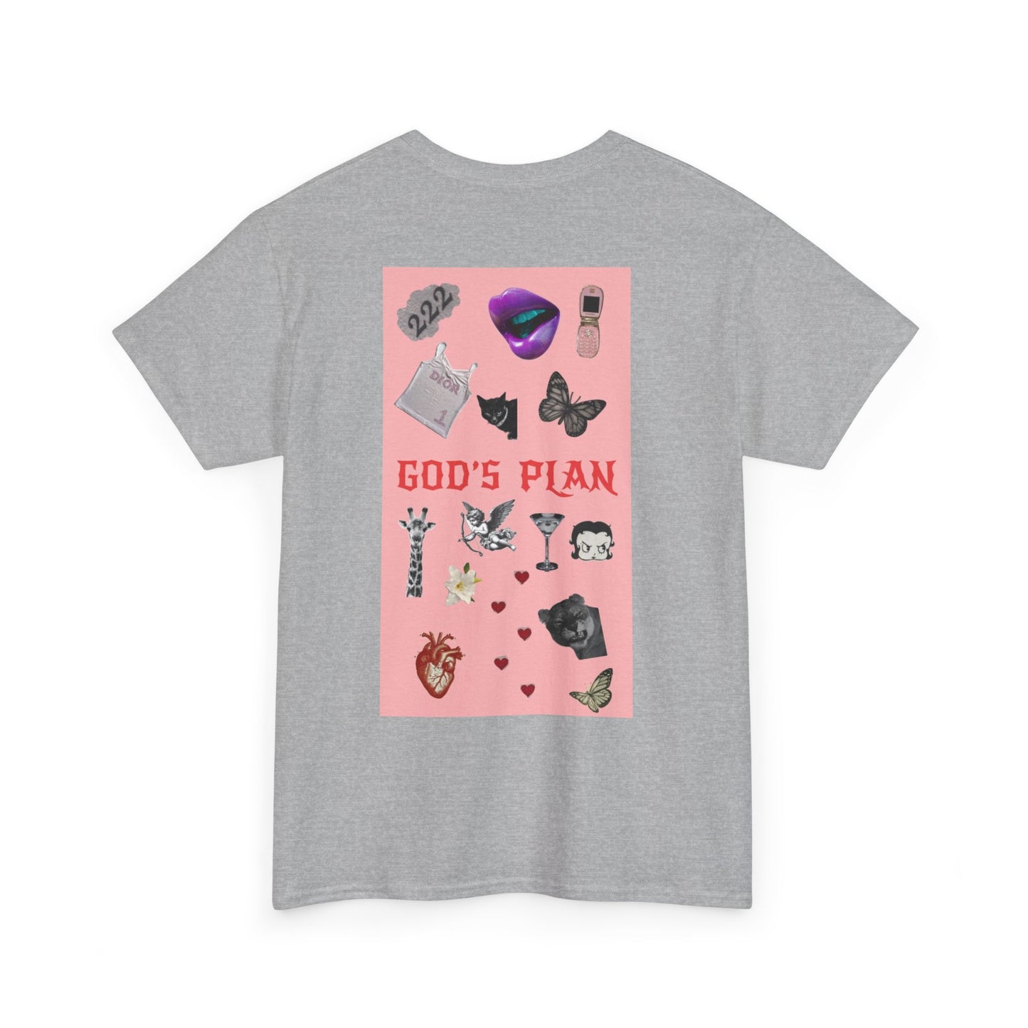 Camiseta de algodón grueso unisex