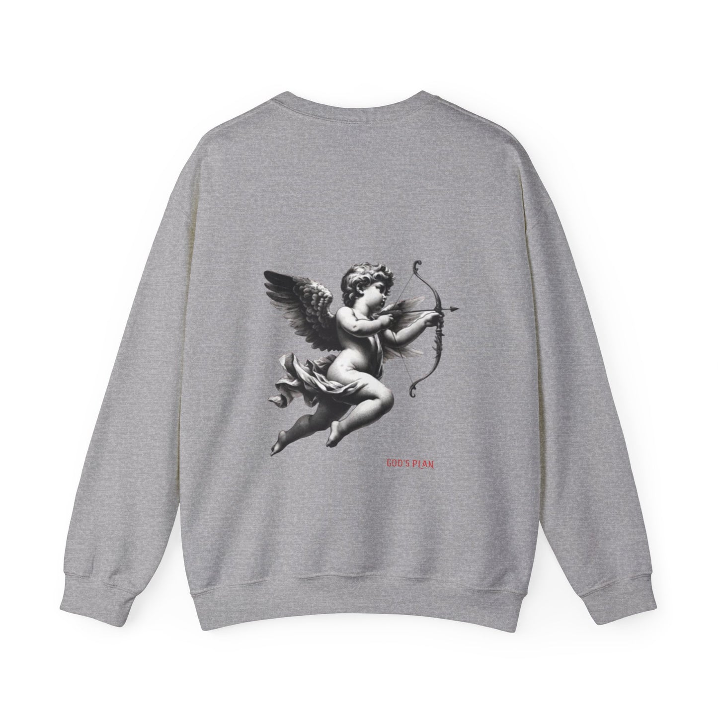 Sudadera Angel Flecha unisex de cuello redondo Heavy Blend™