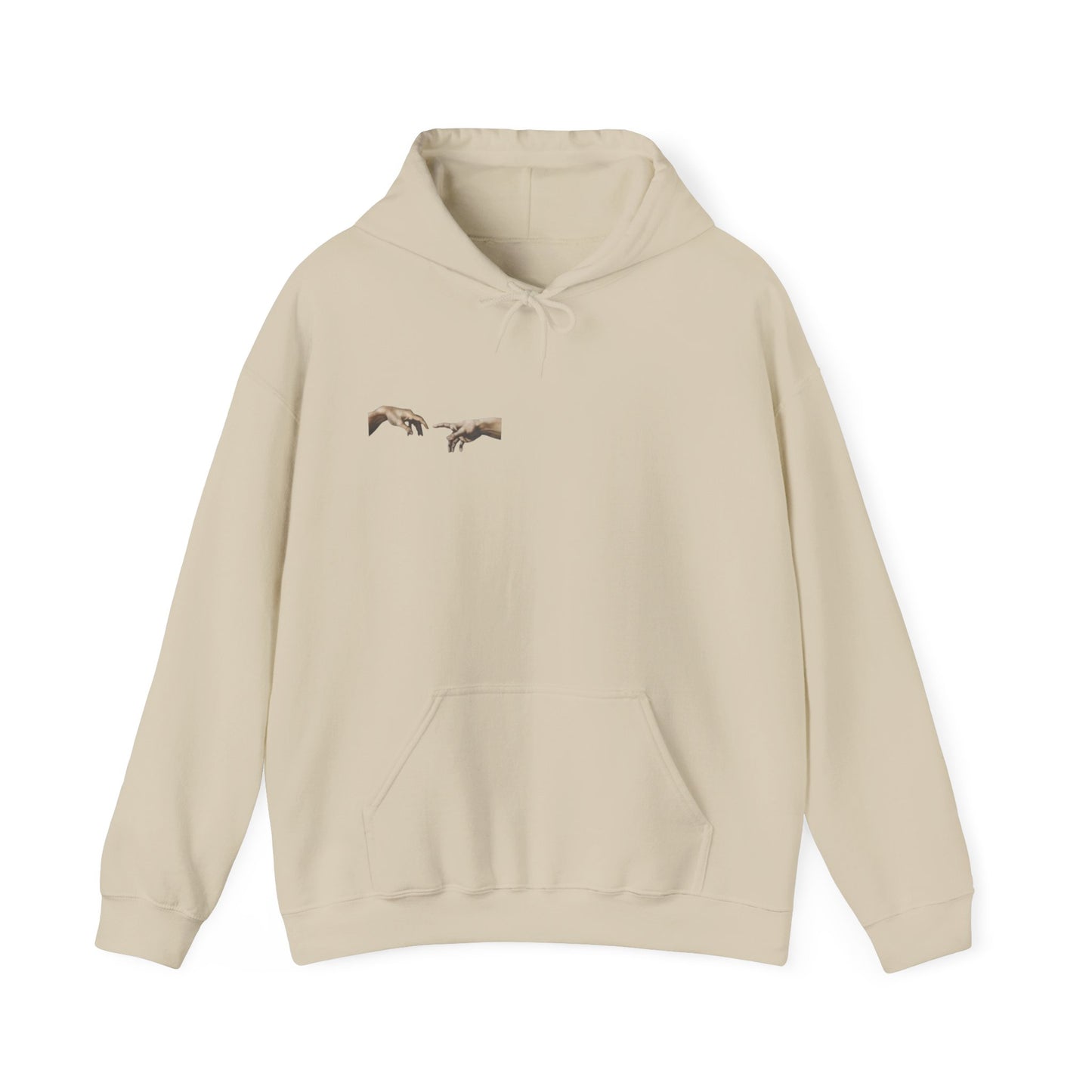 Sudadera con capucha Artistic Touch - Diseño de la mano De Dios