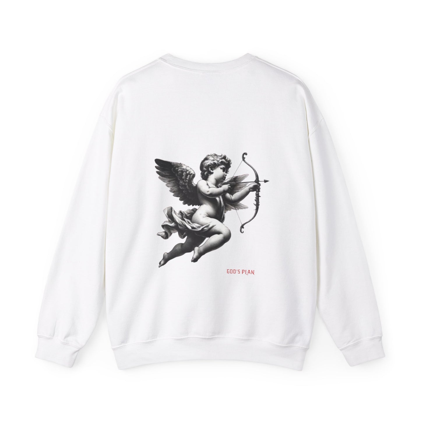 Sudadera Angel Flecha unisex de cuello redondo Heavy Blend™