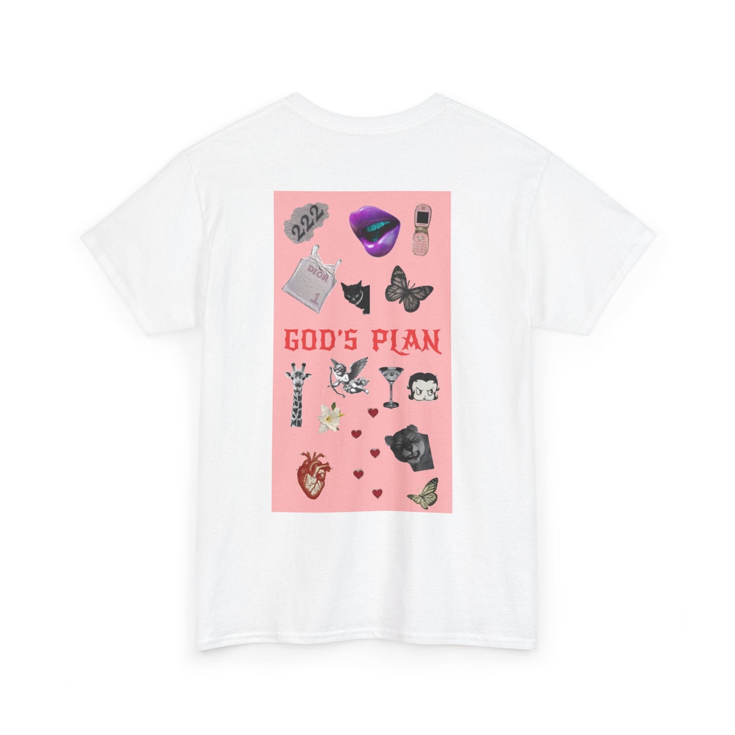 Camiseta de algodón grueso unisex