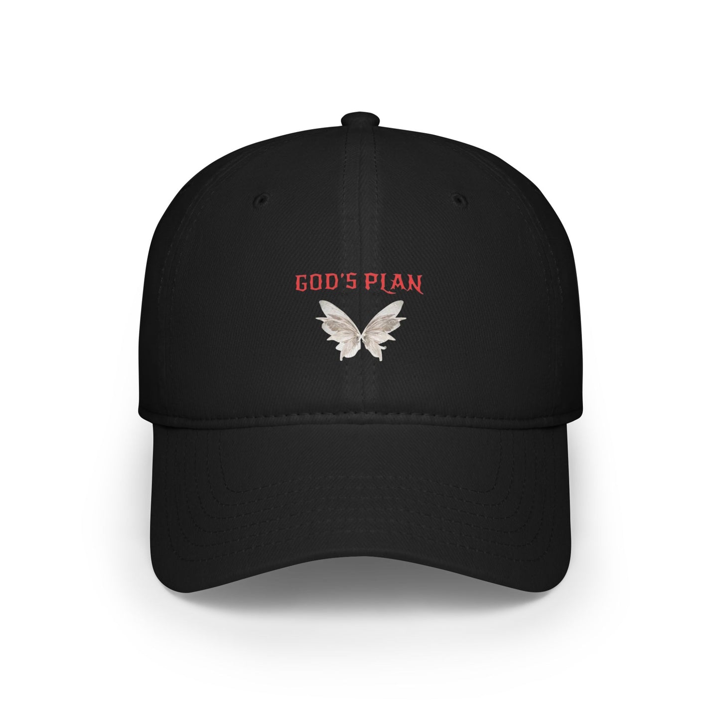 Gorra de béisbol de bajo perfil