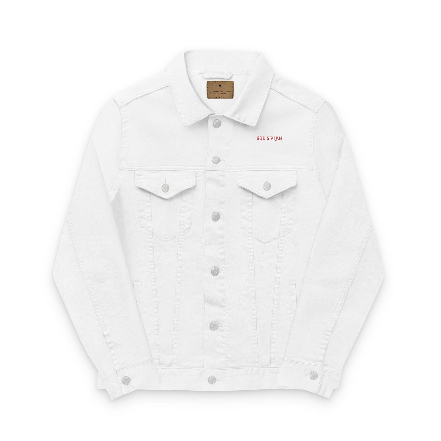 Chaqueta vaquera bordada unisex - Ropa exterior casual elegante
