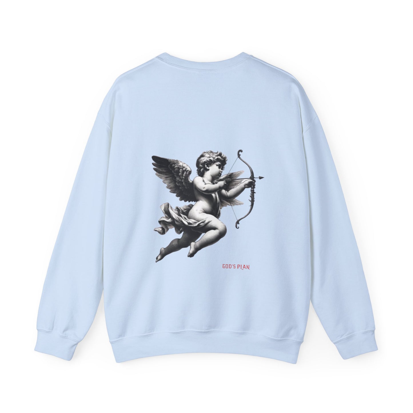 Sudadera Angel Flecha unisex de cuello redondo Heavy Blend™
