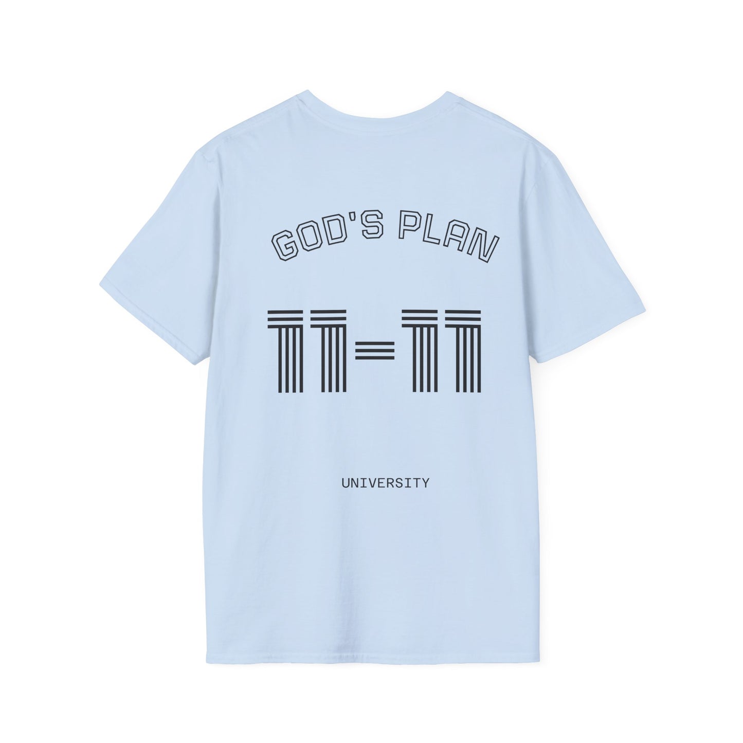 Unisex Softstyle T-Shirt - God's Plan Design