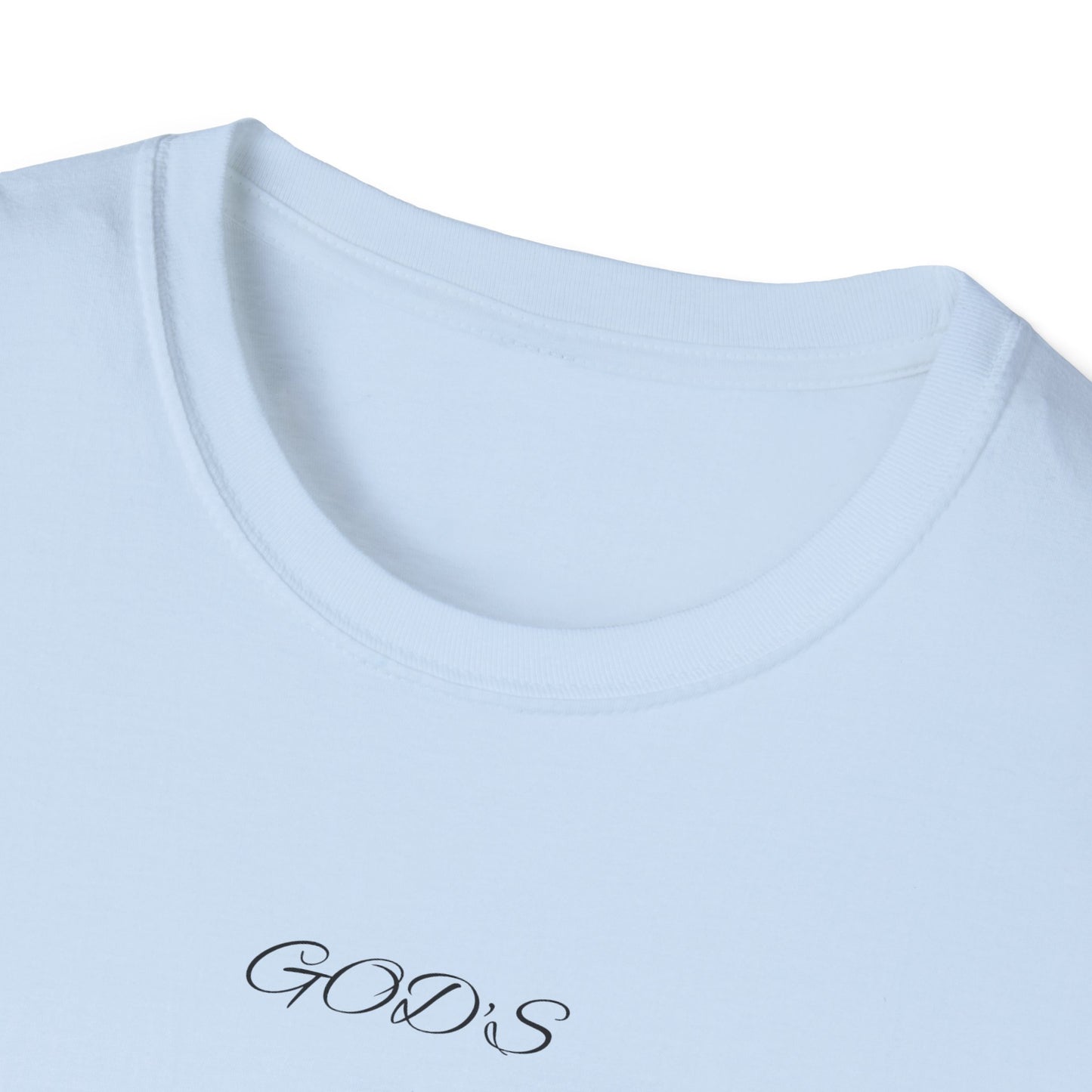 Unisex Softstyle T-Shirt - 'God's Plan University' Motivational Tee