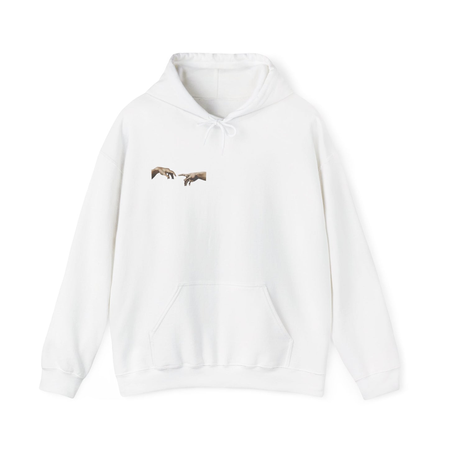 Sudadera con capucha Artistic Touch - Diseño de la mano De Dios
