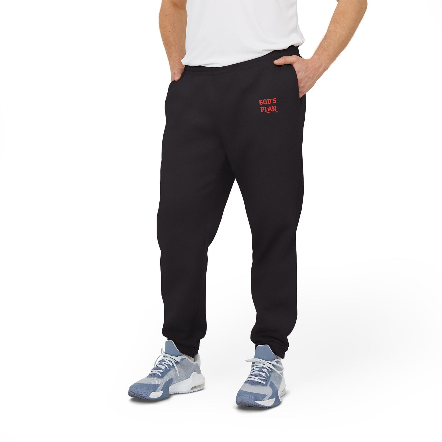 God’s Plan Unisex Fleece Joggers - Comfortable Athleisure Wear