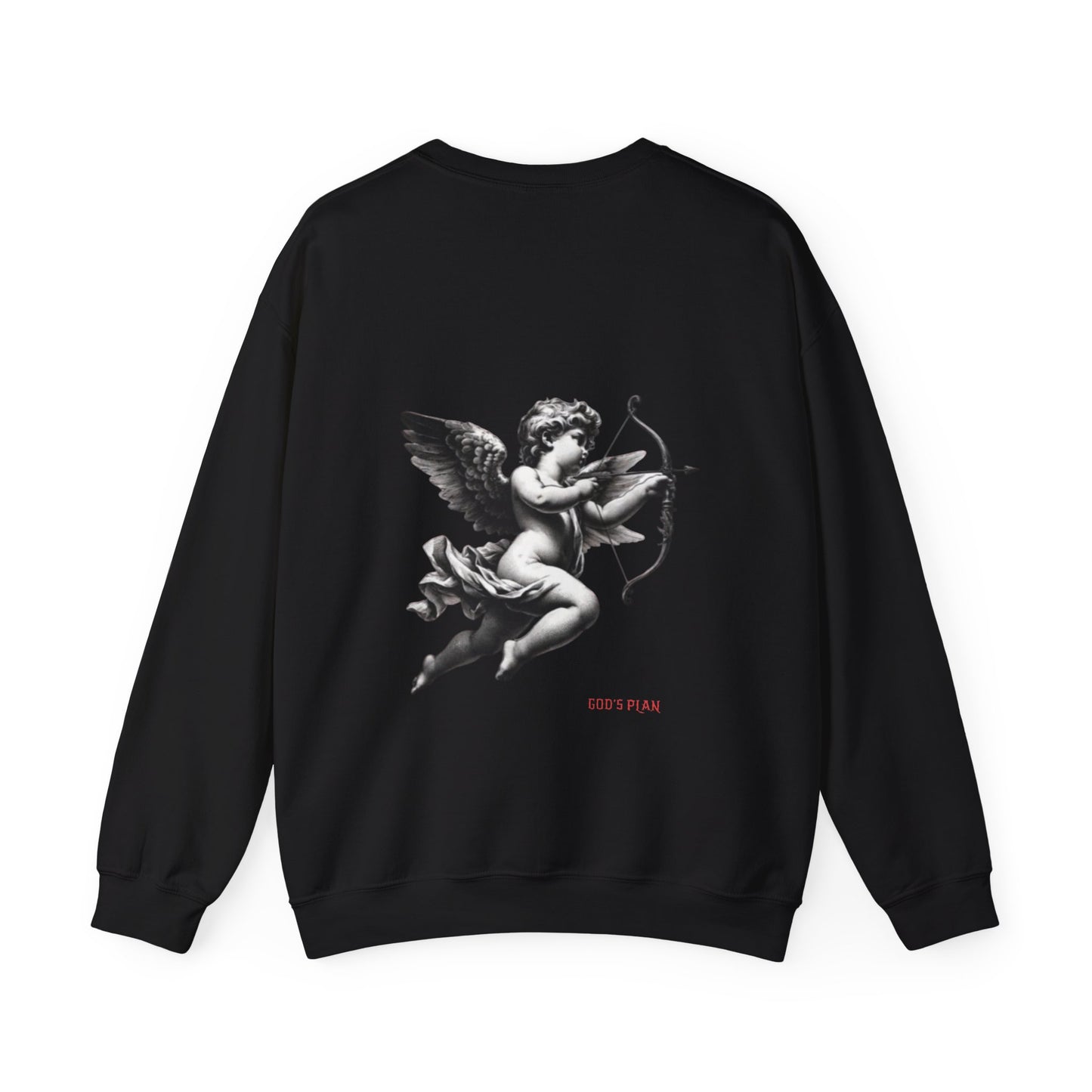 Sudadera Angel Flecha unisex de cuello redondo Heavy Blend™