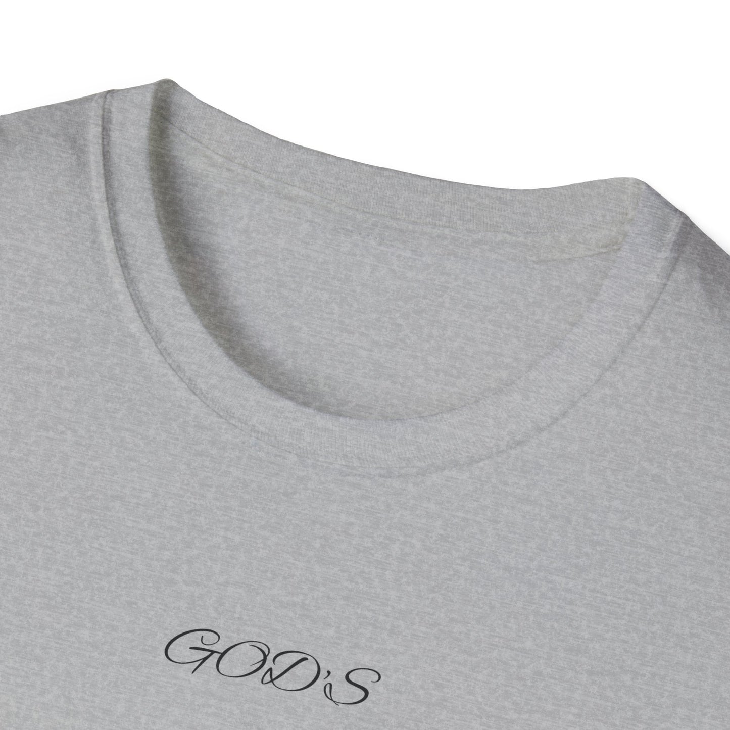 Unisex Softstyle T-Shirt - 'God's Plan University' Motivational Tee