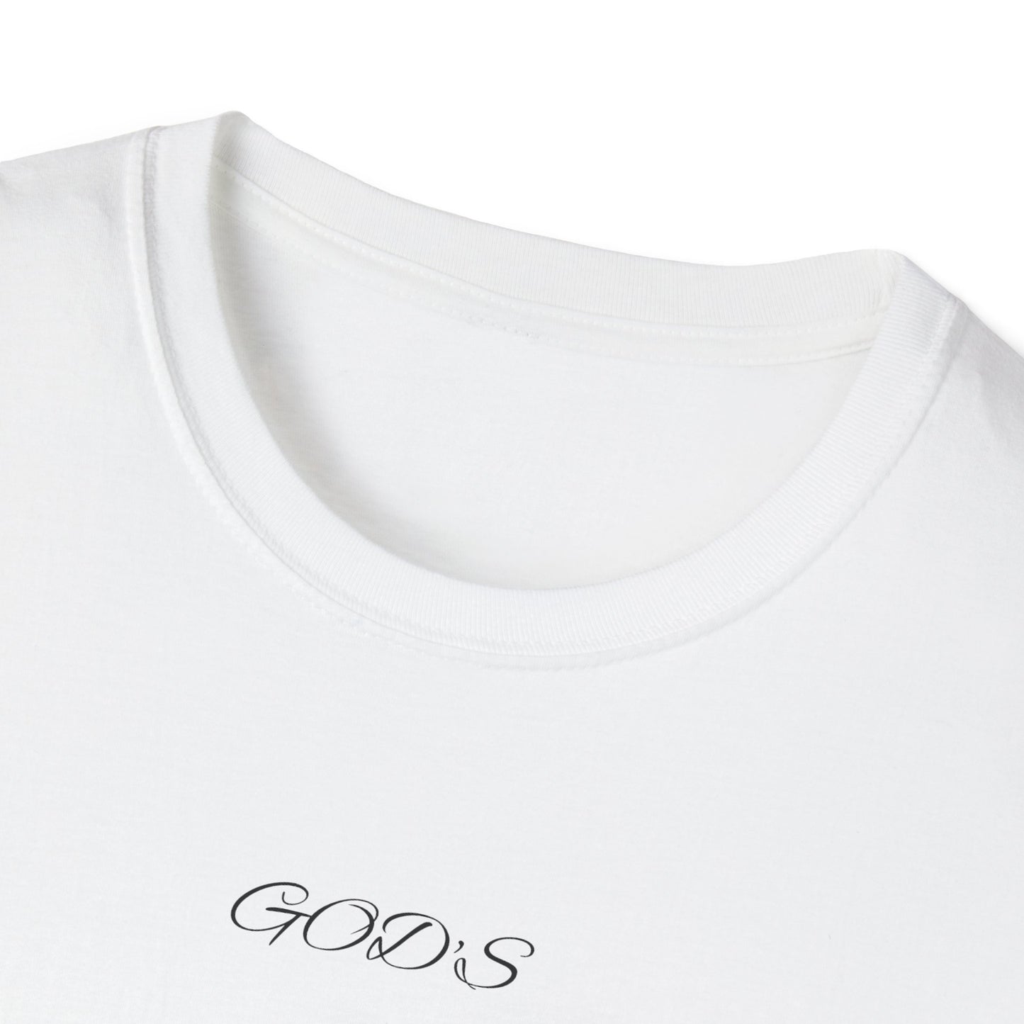 Unisex Softstyle T-Shirt - 'God's Plan University' Motivational Tee