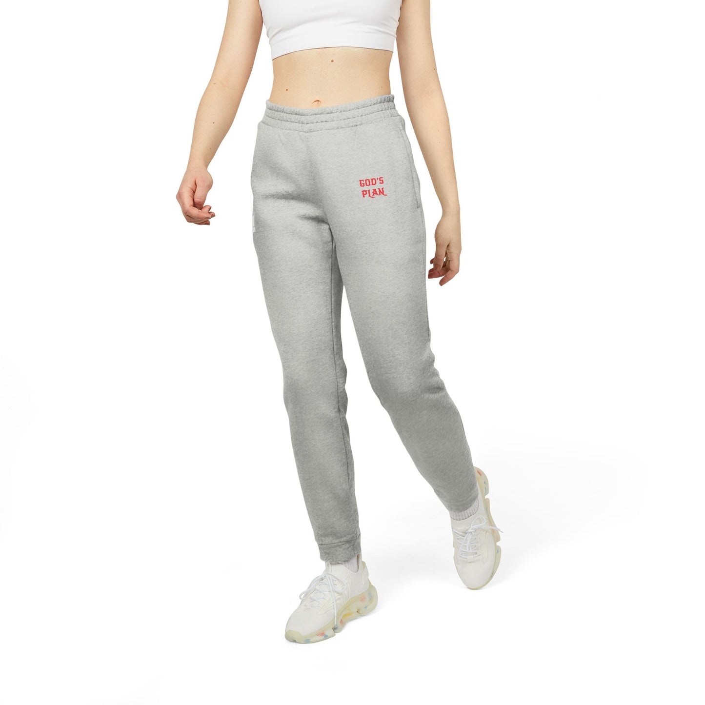 God’s Plan Unisex Fleece Joggers - Comfortable Athleisure Wear