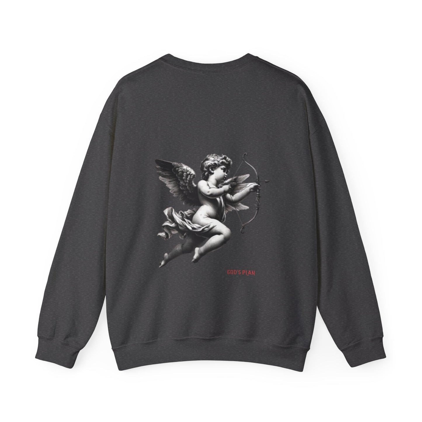 Sudadera Angel Flecha unisex de cuello redondo Heavy Blend™