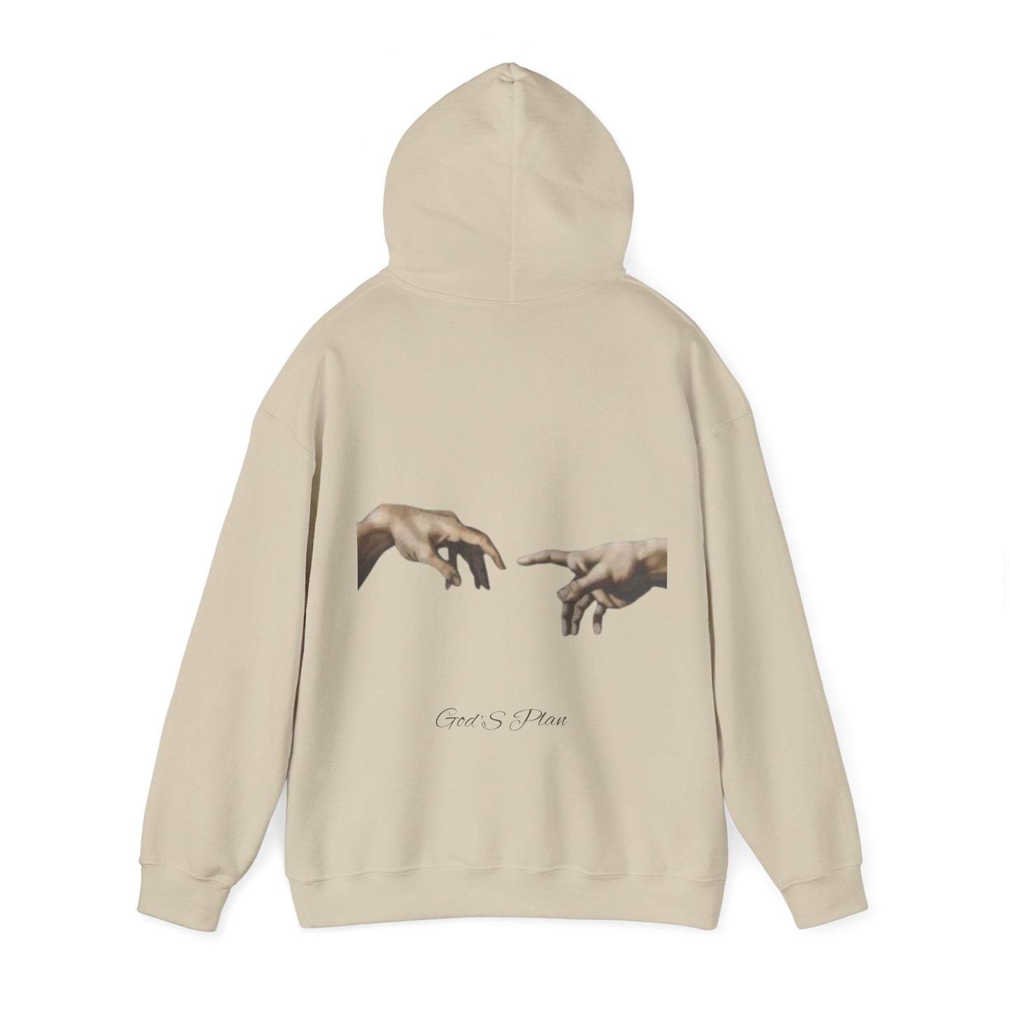 Sudadera con capucha Artistic Touch - Diseño de la mano De Dios