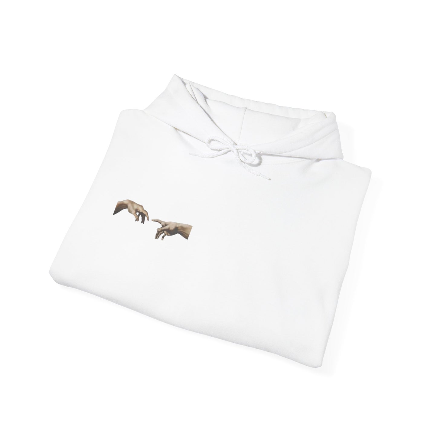 Sudadera con capucha Artistic Touch - Diseño de la mano De Dios