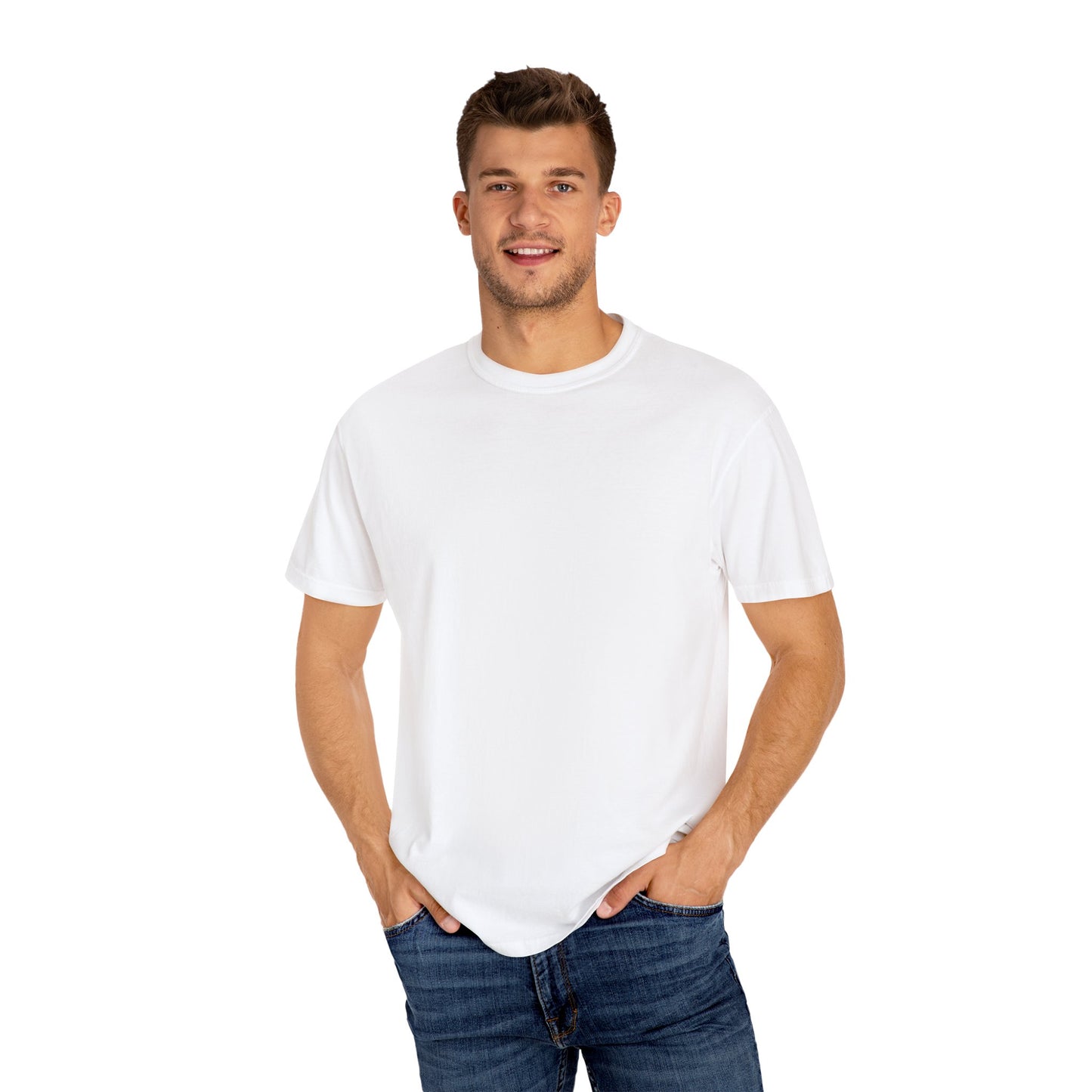 Camiseta unisex teñida con ropa con diseño “El plan de la sociedad de Dios”, camiseta inspiradora, ropa casual para el día a día