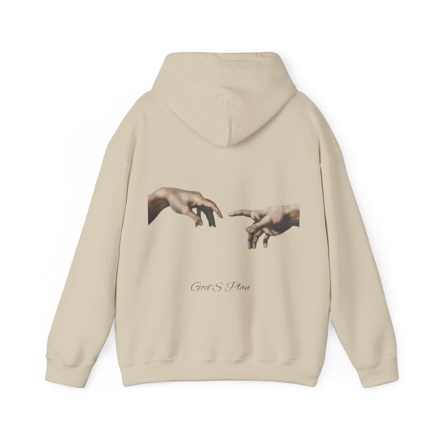 Sudadera con capucha Artistic Touch - Diseño de la mano De Dios