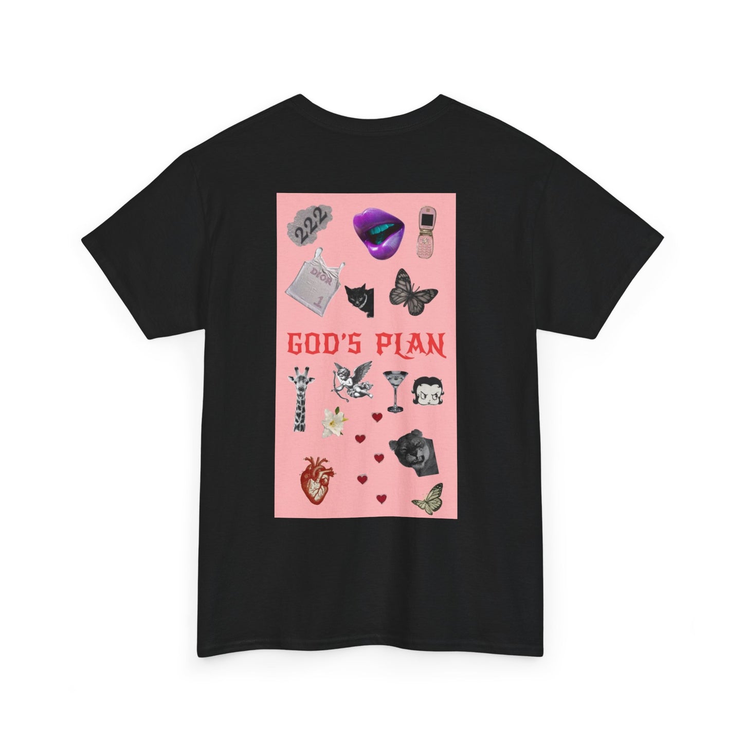 Camiseta de algodón grueso unisex