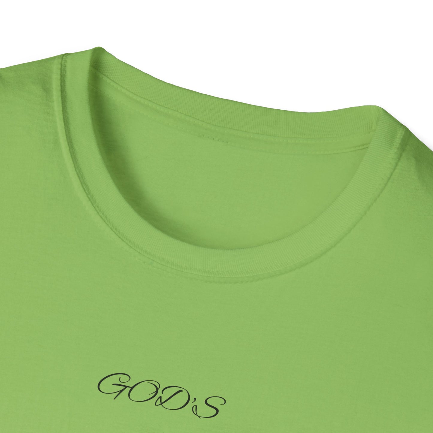 Unisex Softstyle T-Shirt - 'God's Plan University' Motivational Tee