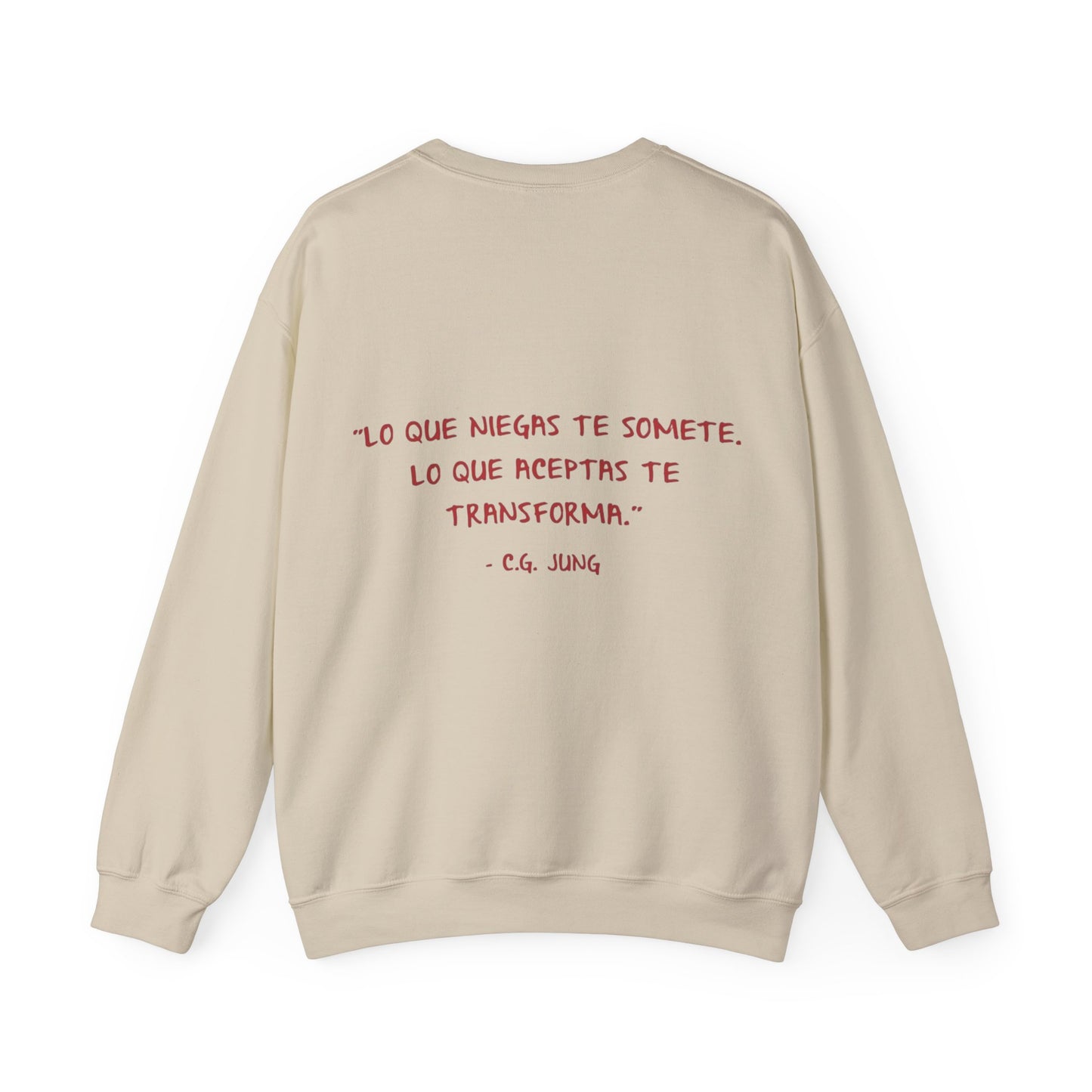 Sudadera frase unisex de cuello redondo Heavy Blend™
